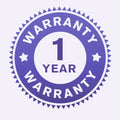 1 - Year Warranty